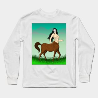 The centaur girl Long Sleeve T-Shirt